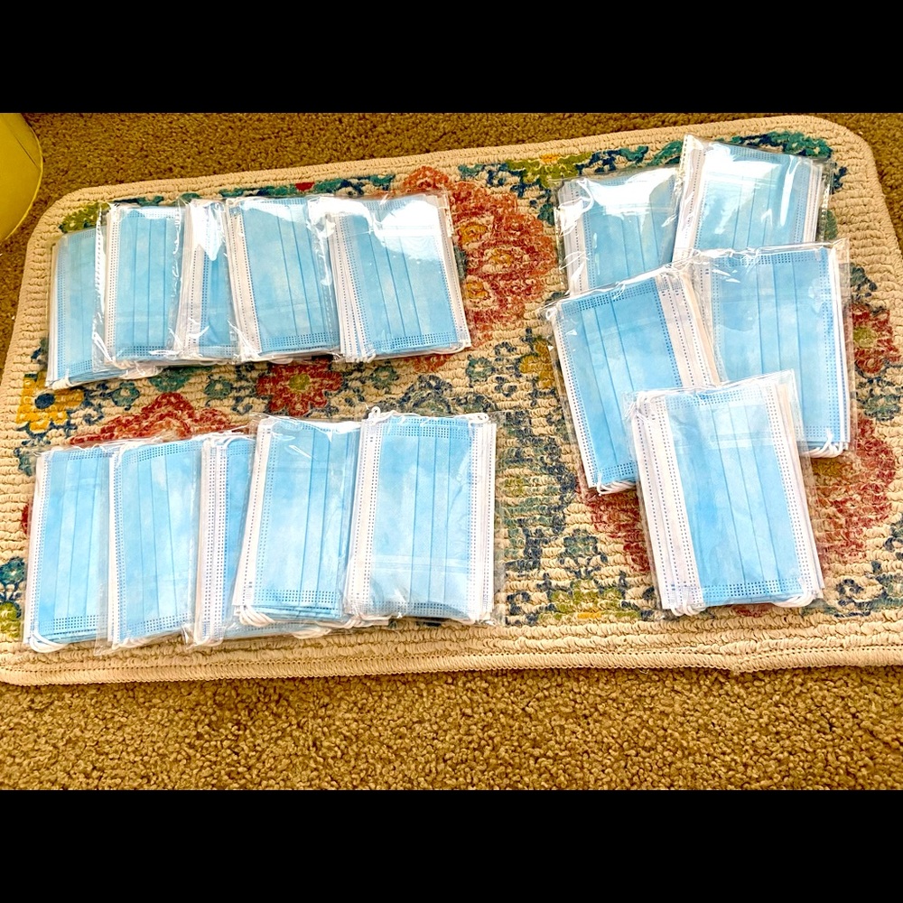 Lot of 15 packs of kids masks